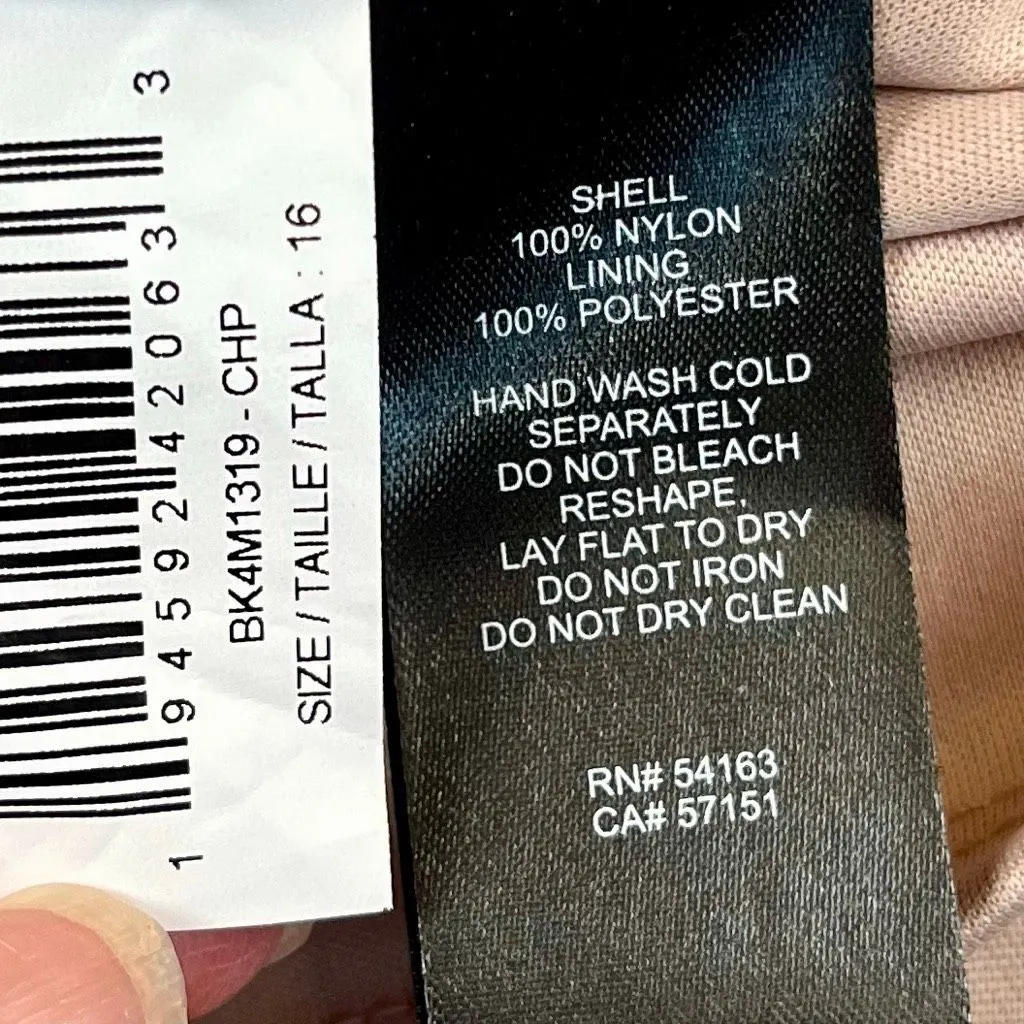 New! NWT Jessica Howard Short Sleeve Sequin Blouson Dress 16 - Image 11