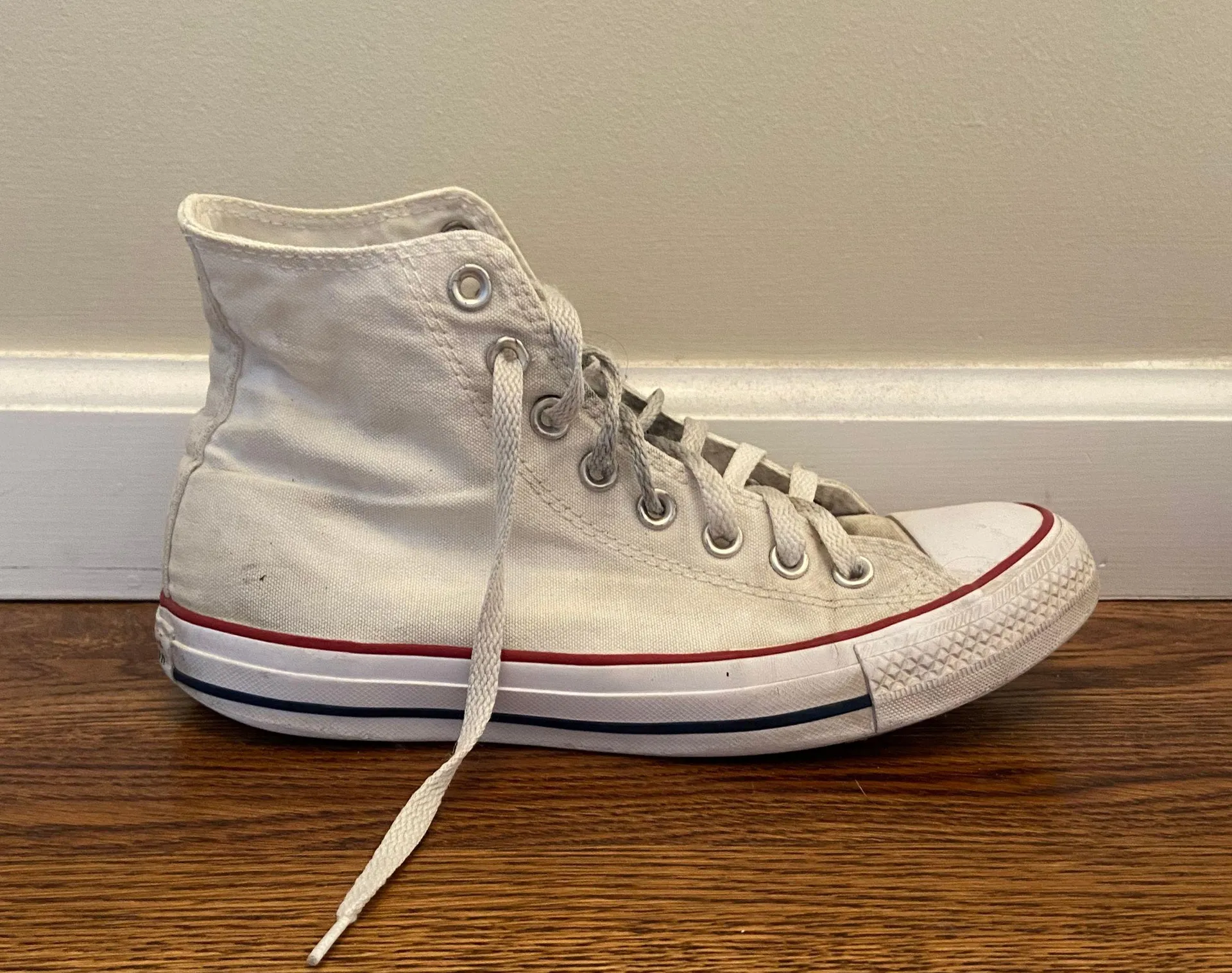 Converse White Chuck Taylors - Image 2