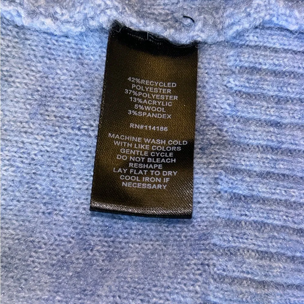 Verve Ami blue cardigan Size Lg. EUC - Image 5