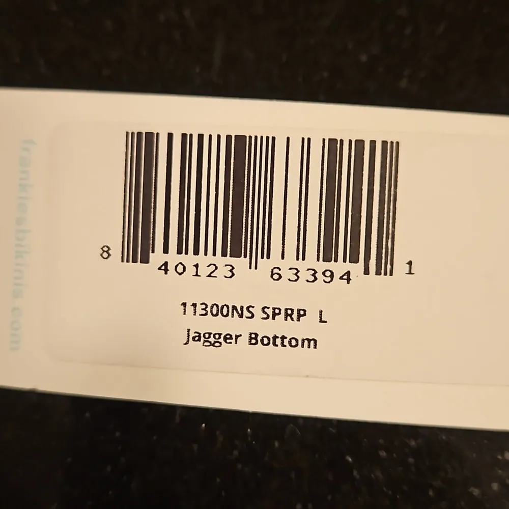 💕FRANKIES BIKINIS💕 Jagger Thong Bikini Bottom Springtime Print ~ Large L NWT - Image 12