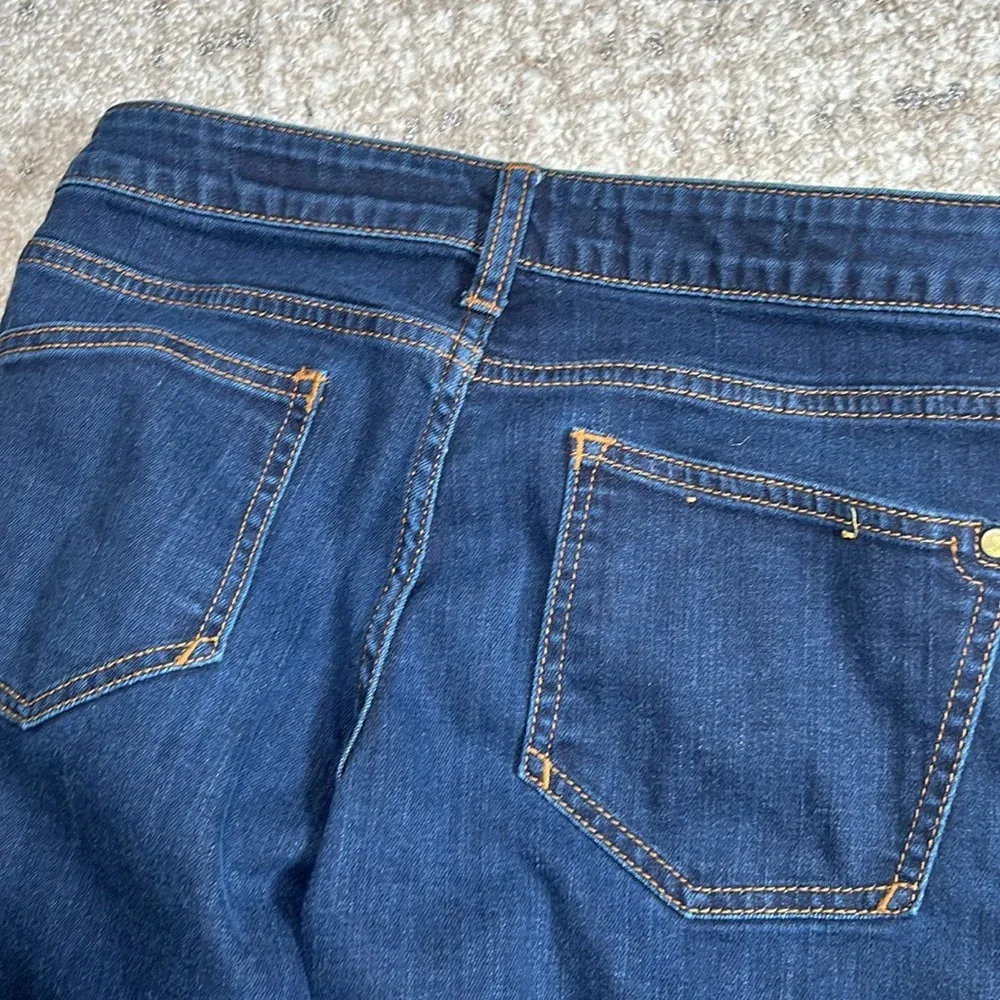 Anthropologie‎ Pilcro And The Letterpress Stet Cropped Ankle Jeans Dark Wash - Image 11