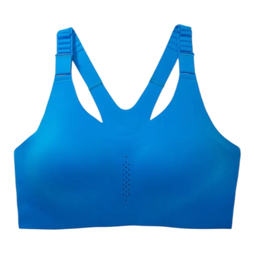 NWT Brooks Dare Racerback 2.0
Sports Bra Azure Blue Size 34C Retail $75.00 - Image 2