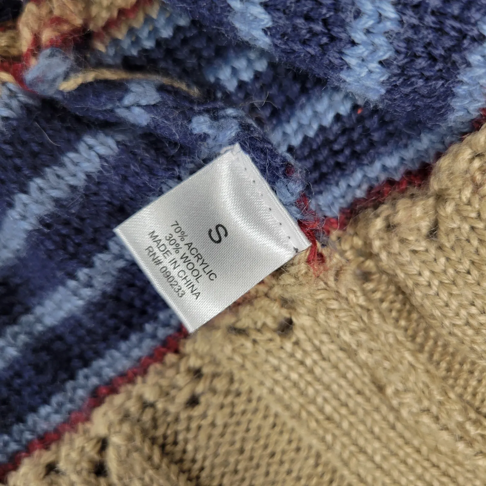 Kirra Wool Blend Toggle Cardigan Sweater Shawl Collar Boho Fall Knit Small - Image 8