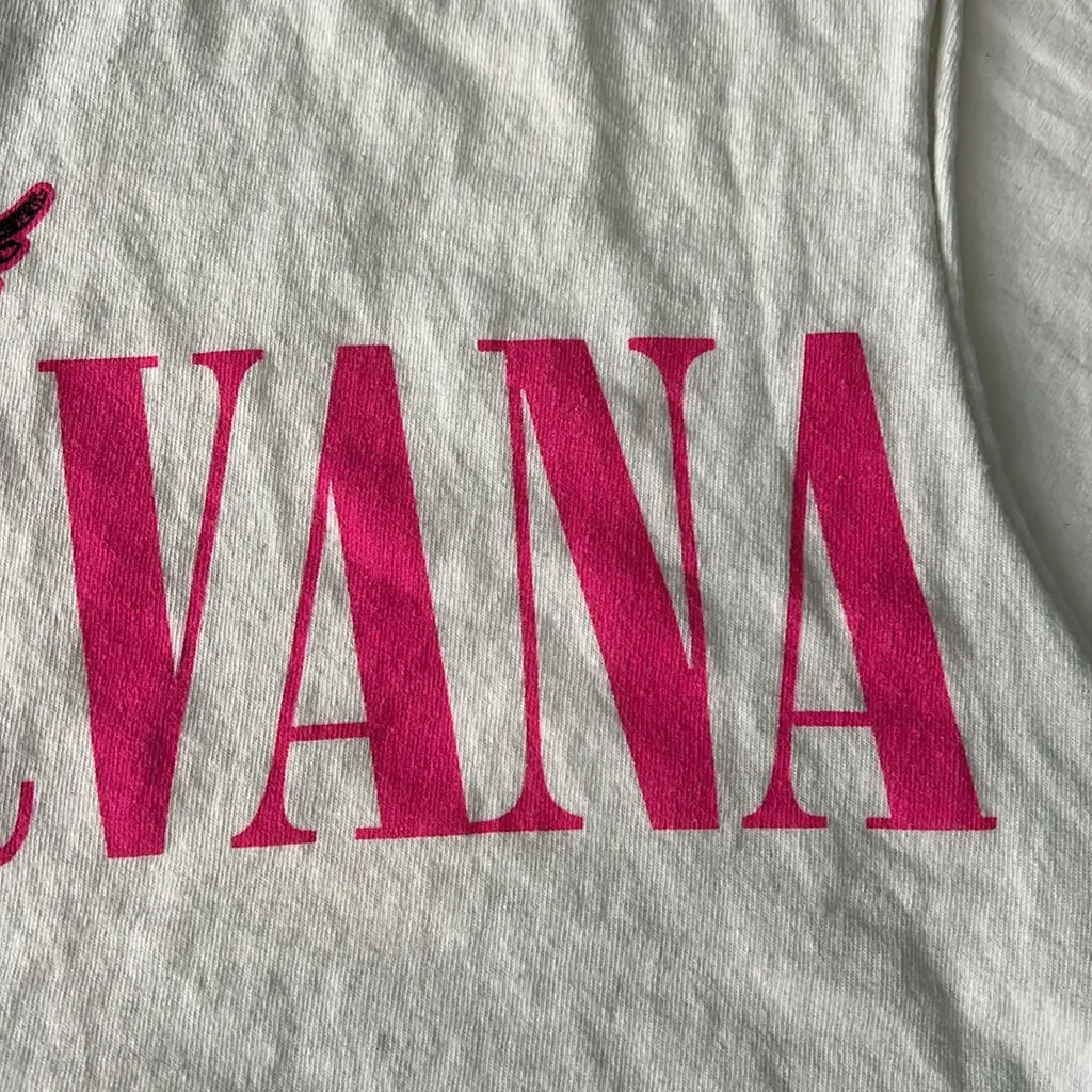 Nirvana In Utero Graphic Cut Off Shirt Size Medium - Image 5