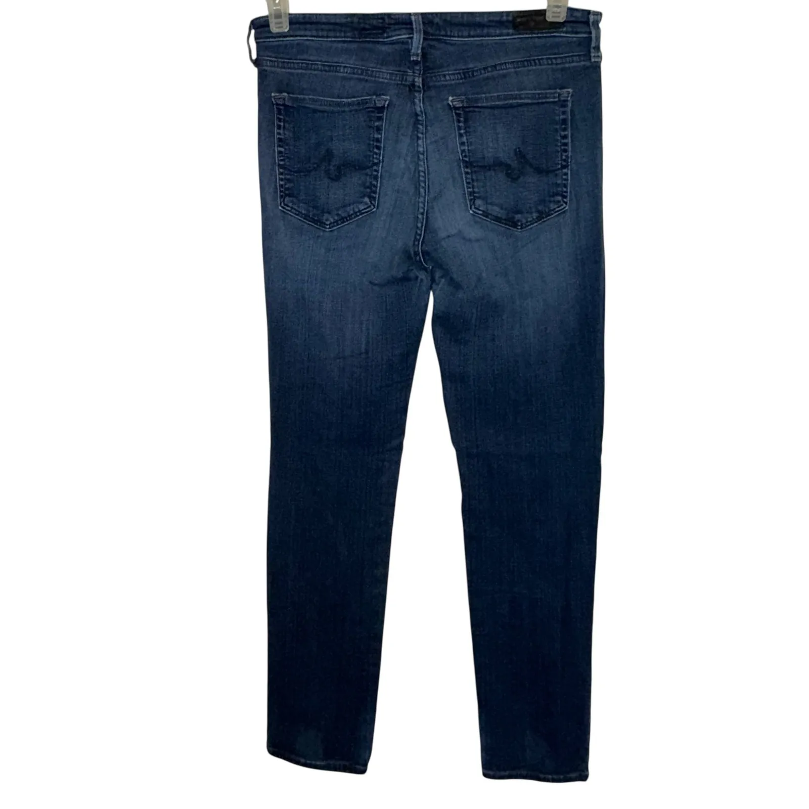 AG ADRIANO‎ GOLDSCHMIED Prima Mid Rise Dark Wash Cigarette Jeans Size 30R - Image 5