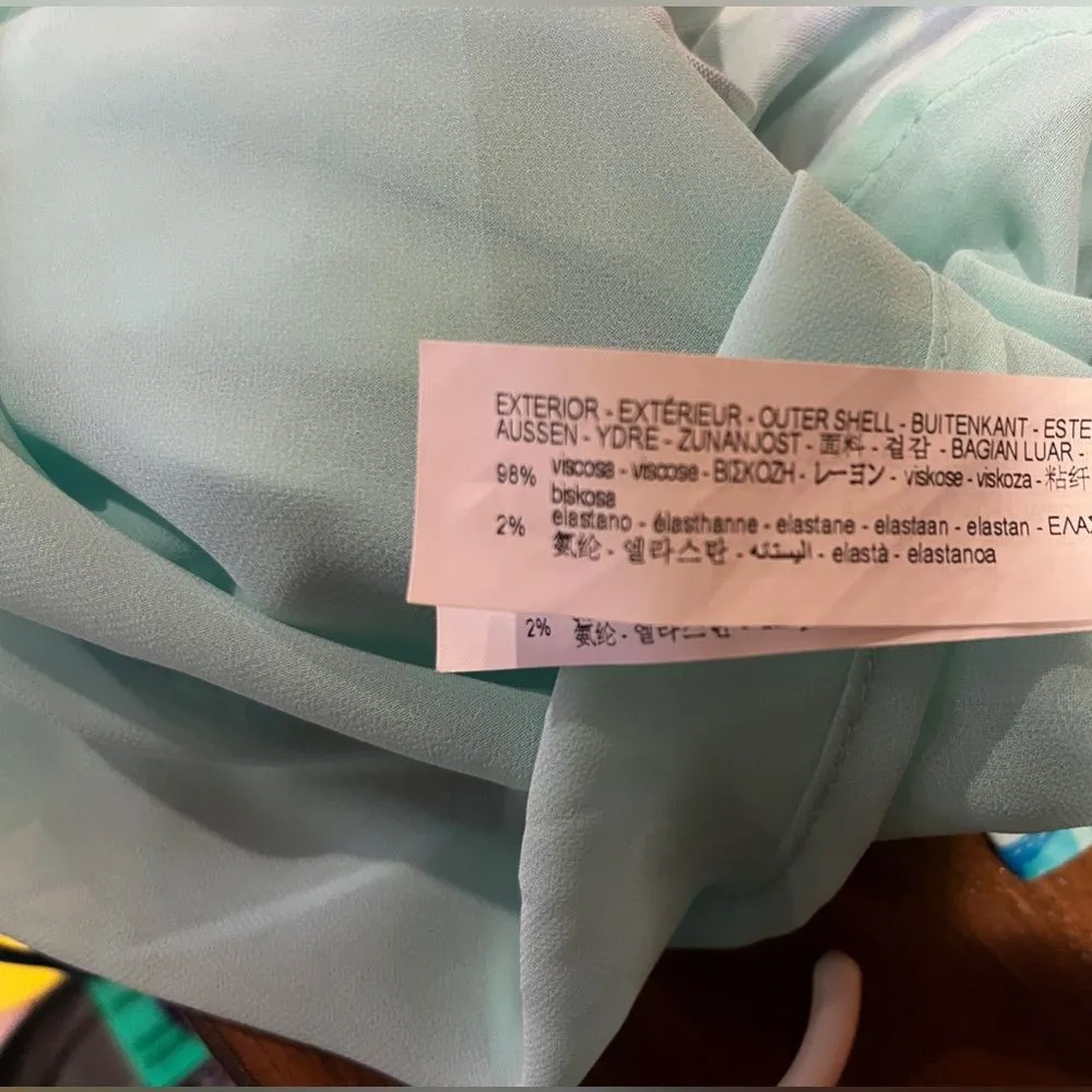 Zara mini floral dress bloggers favorite Size M - Image 12