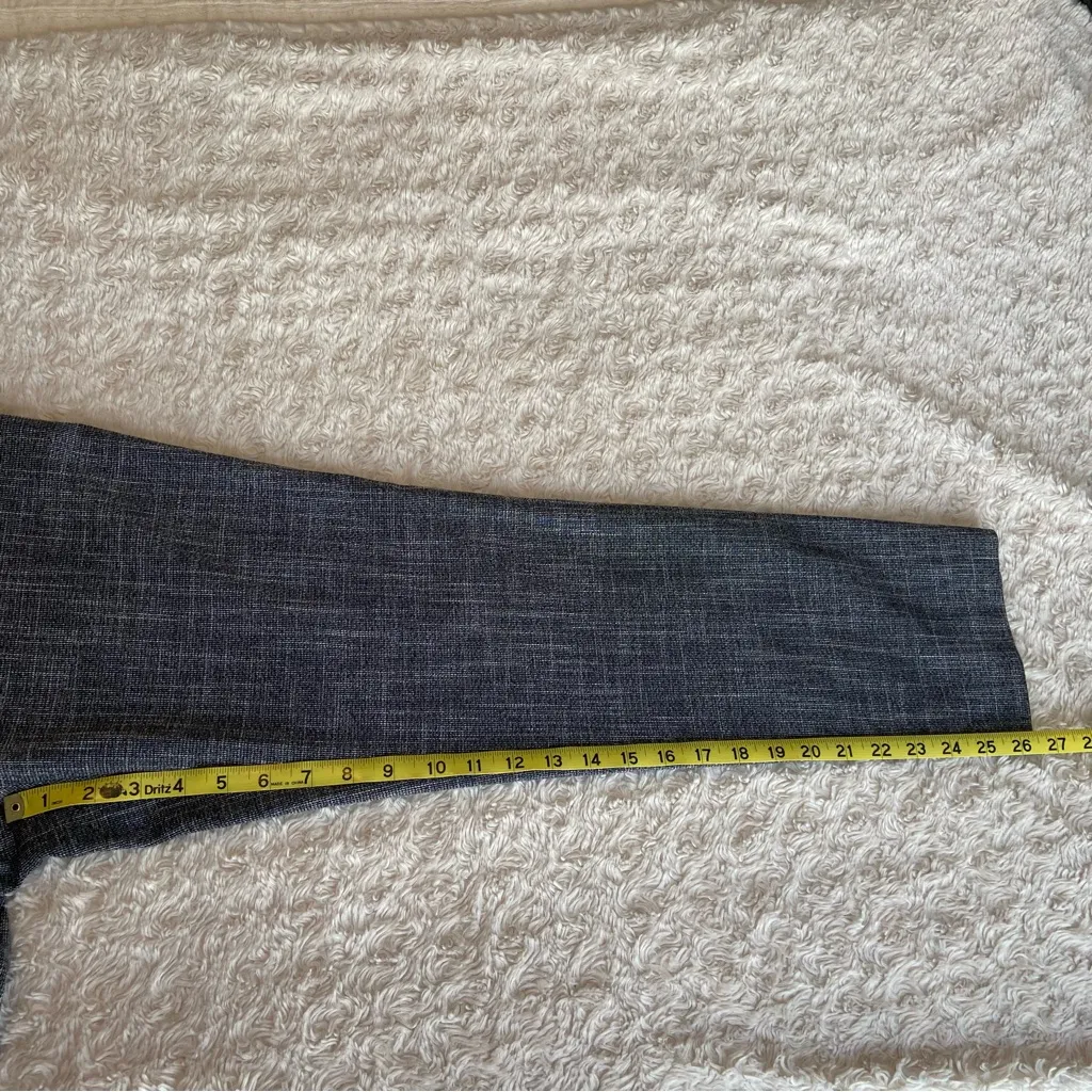 NEW The Limited Drew Fit Cropped Pants Black White Grey Knit NWOT Size 6 - Image 13