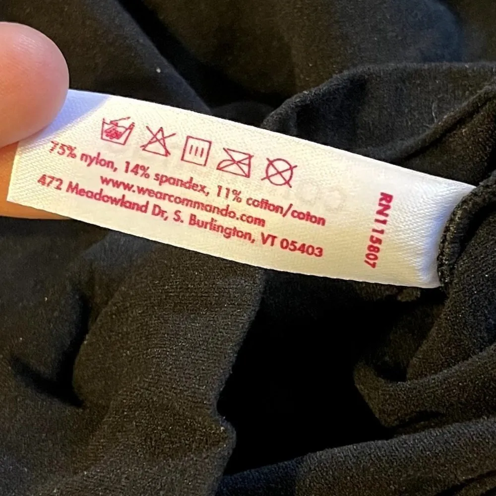 NWT Commando Seamless Mockneck Thong Bodysuit in Black - Image 7