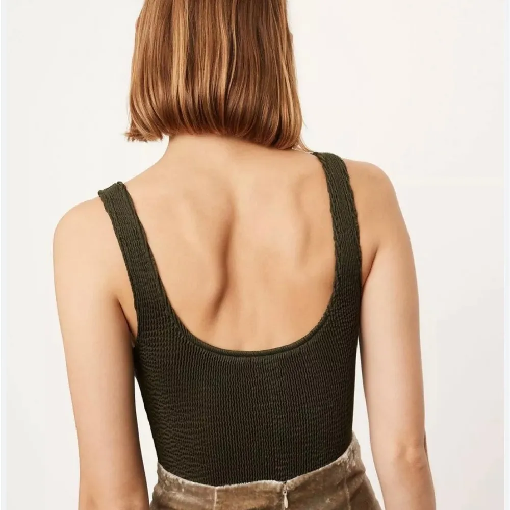 Vince textured scoop neck bodysuit - Image 2
