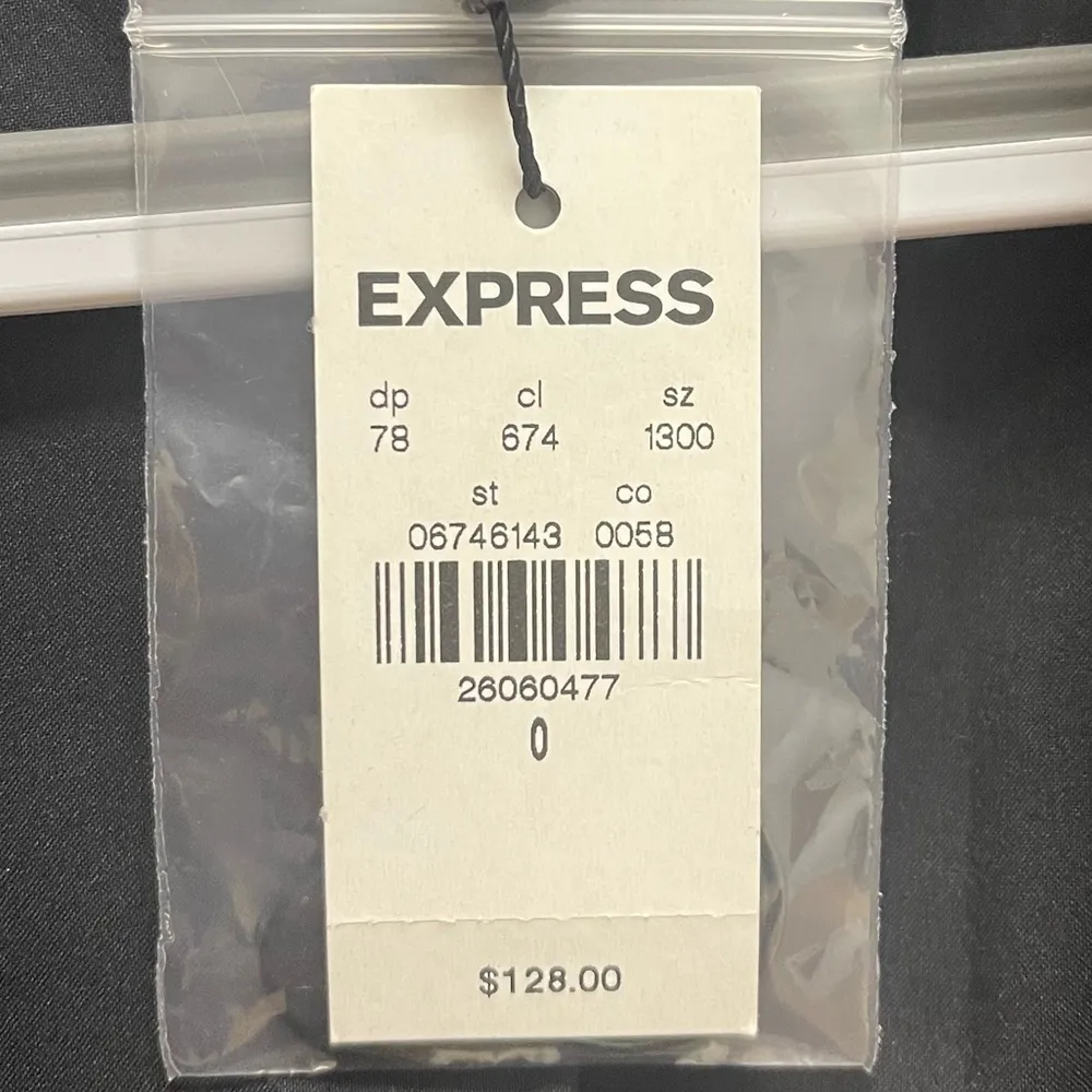 Express Women’s Black Blazer Jacket Size 0 New With Tags - Image 5