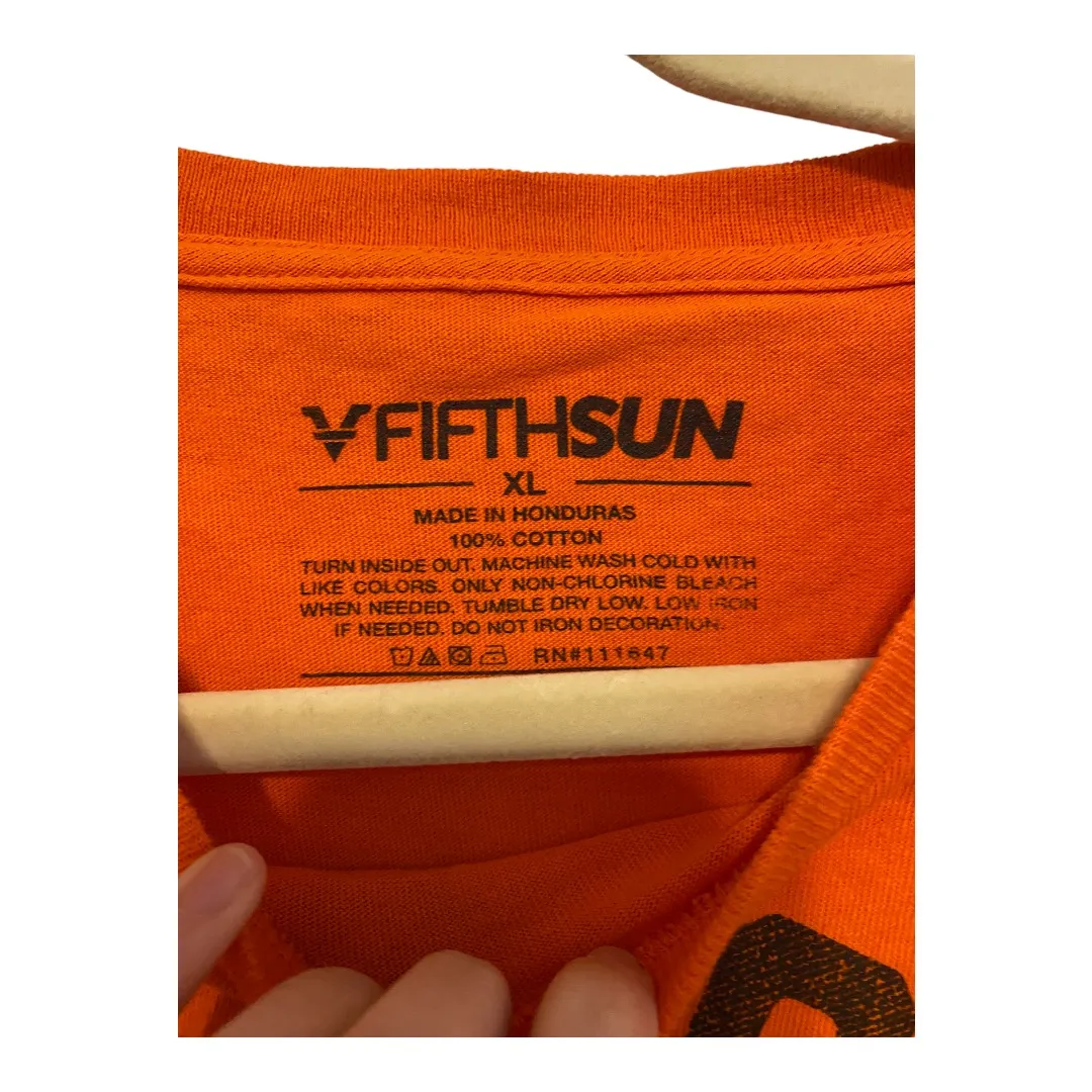 Orange and Black Halloween “Let’s Get Smashed” Short Sleeve Shirt - Image 2