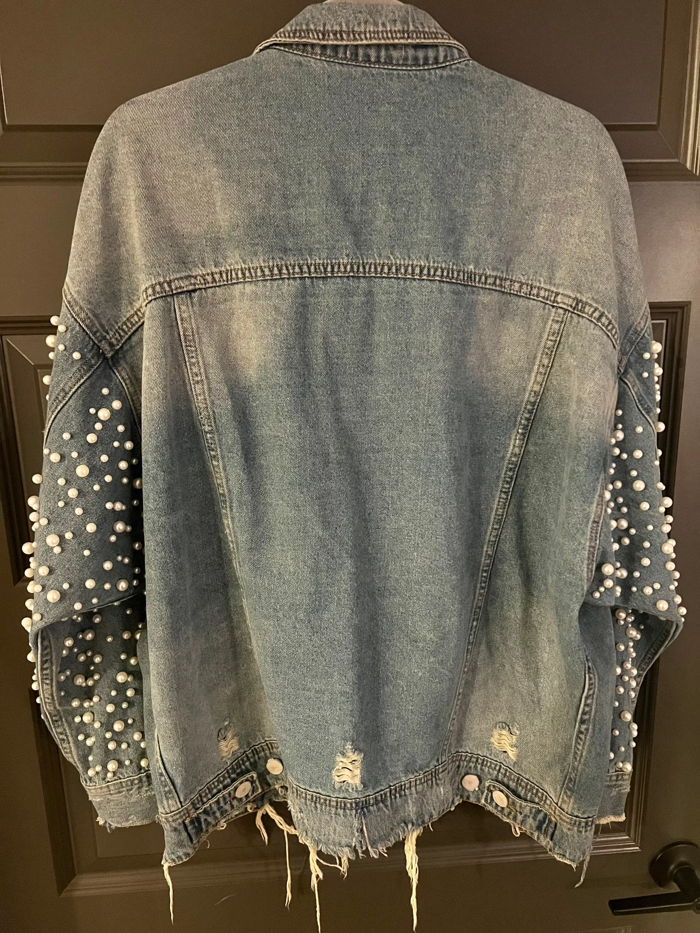 Sunset & Spring Embellished Denim Jacket - Image 9