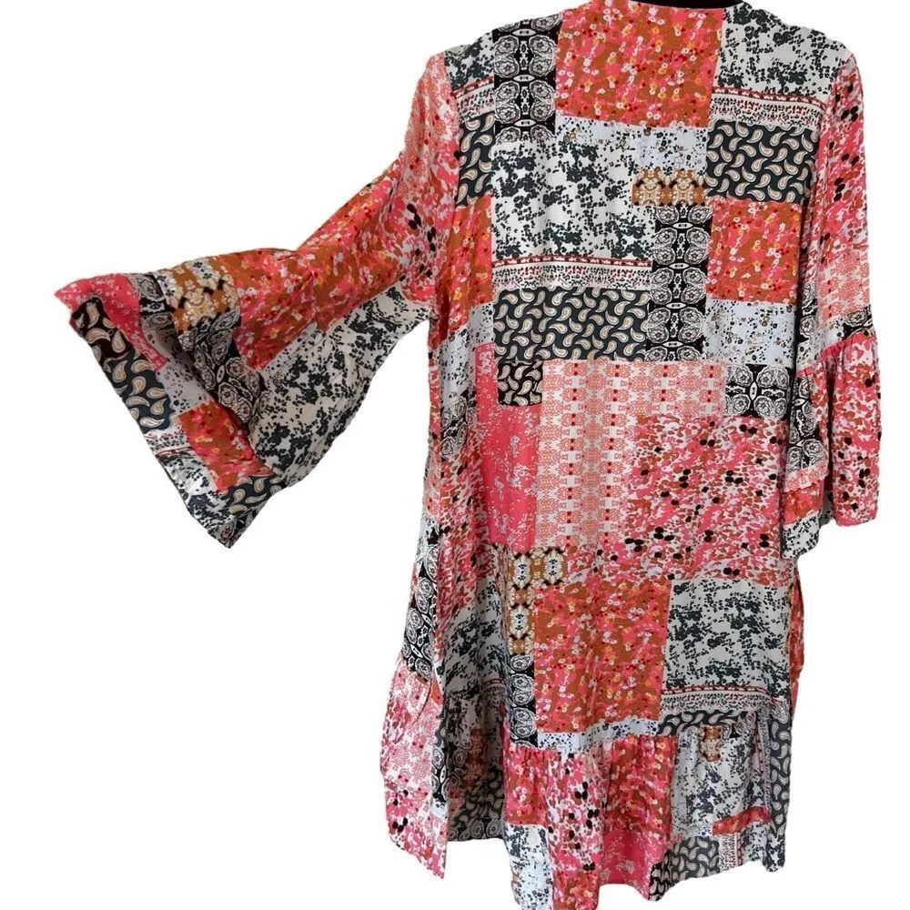 Tolani  Indy Rose Patchwork Kimono - Image 9