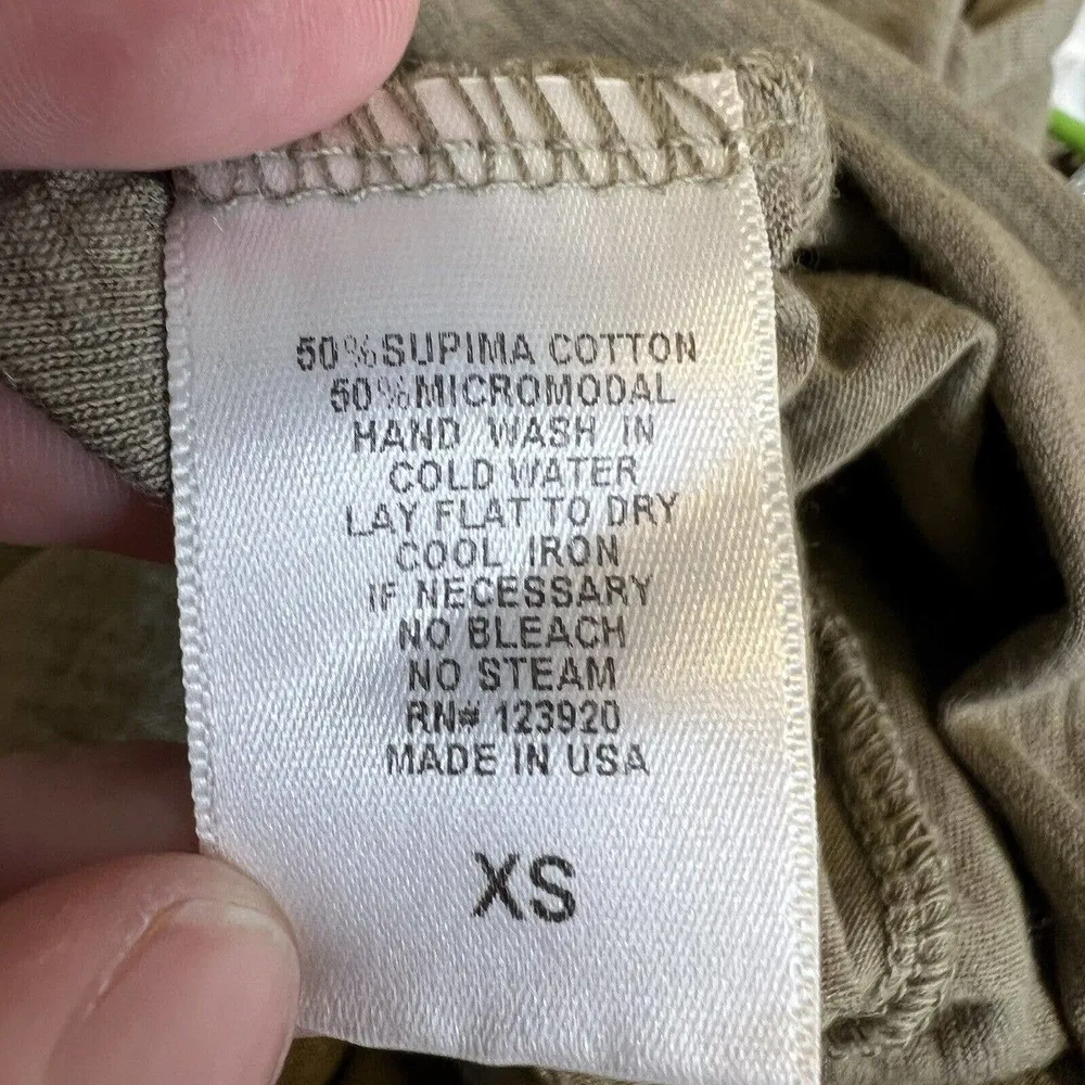 LAMade Green Short Sleeve Dress Back Detail XS New - Image 7