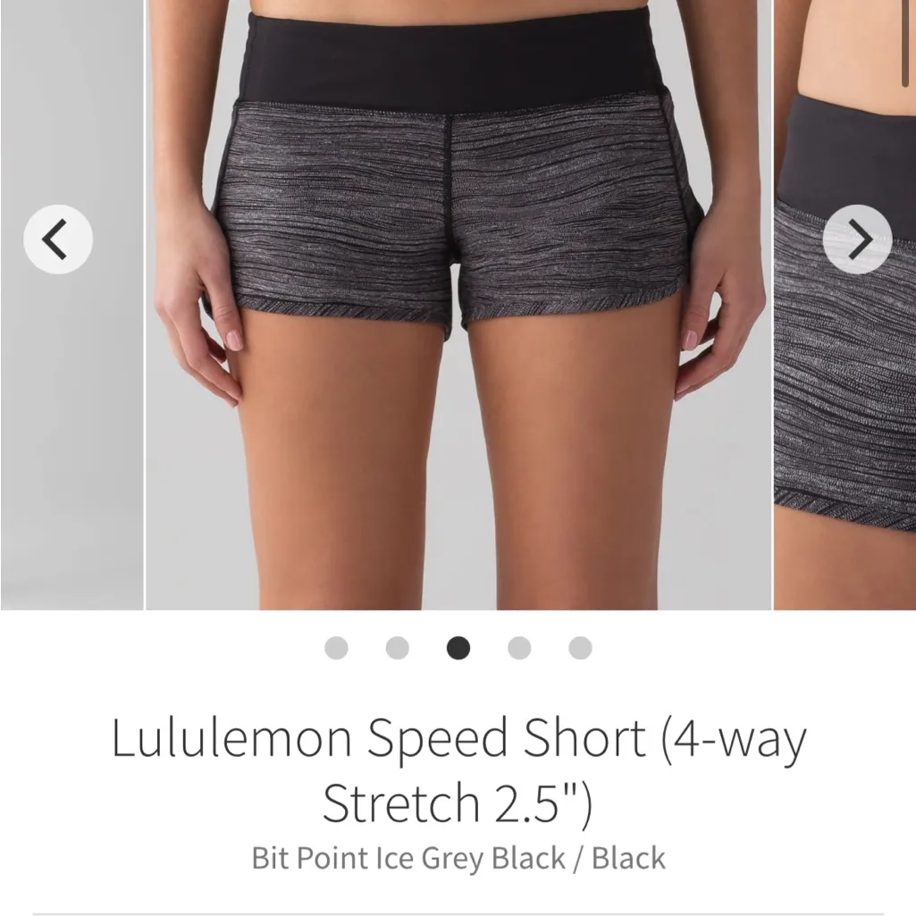 Lululemon Speed short 4 way stretch 2.5” size 6 - Image 11