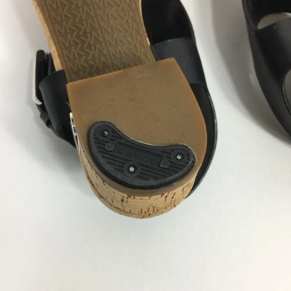 Michael Michael Kore London Thong Black Sandals Size 5.5 - Image 10