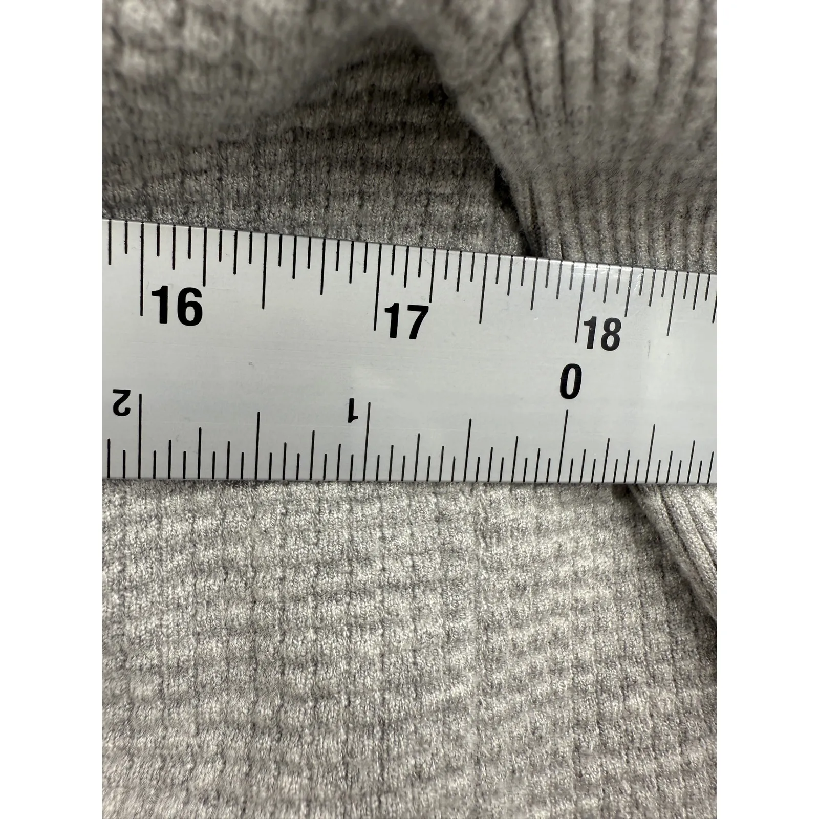 Theory Grey Ribbed‎ Open Front Cardigan Sweater Womens Size S - Image 6