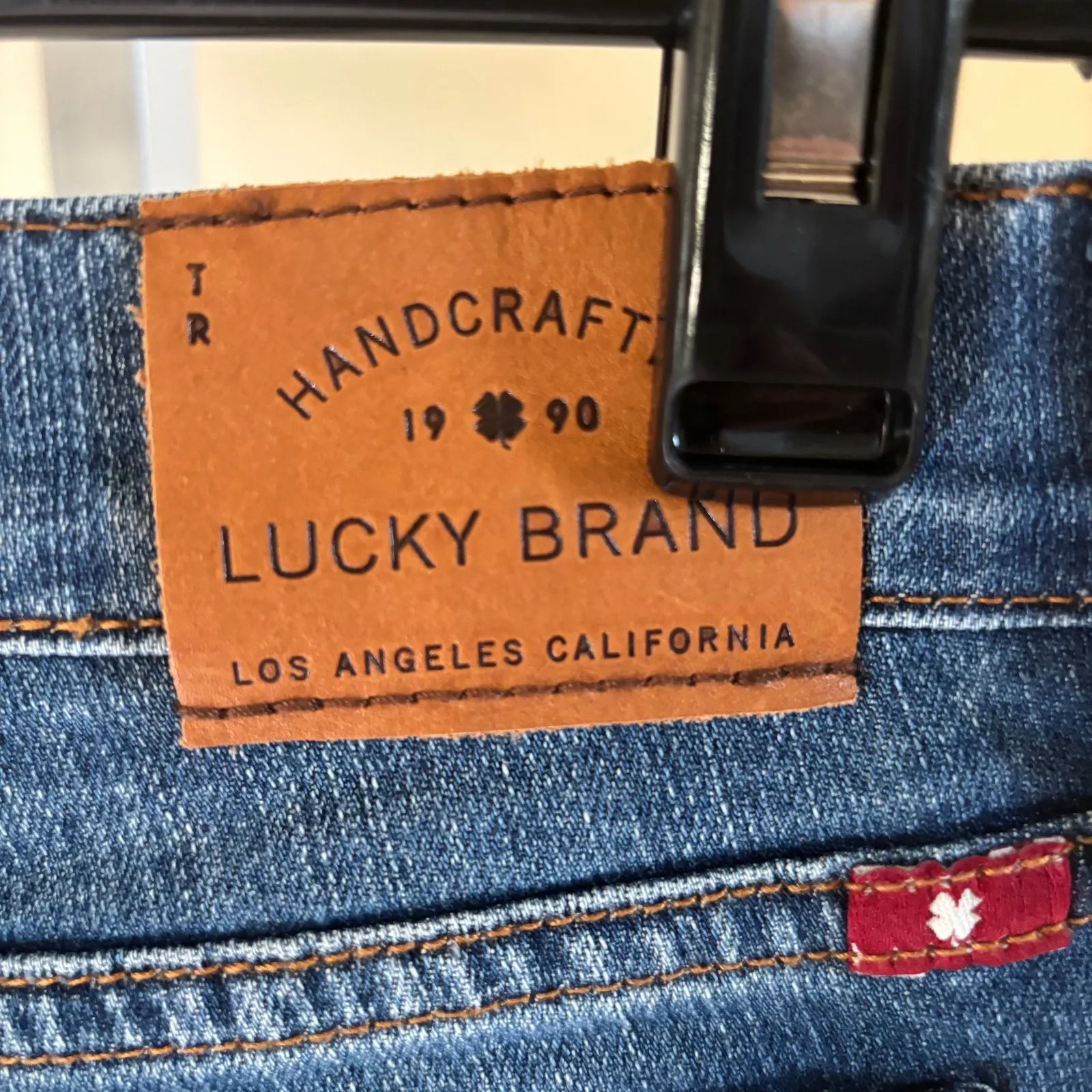 Lucky Brand NWT Women's Charlie Skinny Jeans Soft Stretch Low Rise 24 Ankle - Image 8