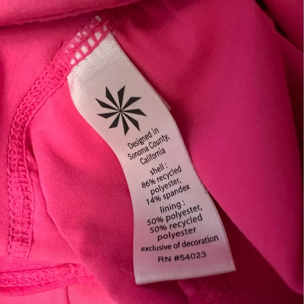 Athleta  Ready Set Shorts (2) Pair Bundle Blue & Pink Size XS Running Athletic - Image 12