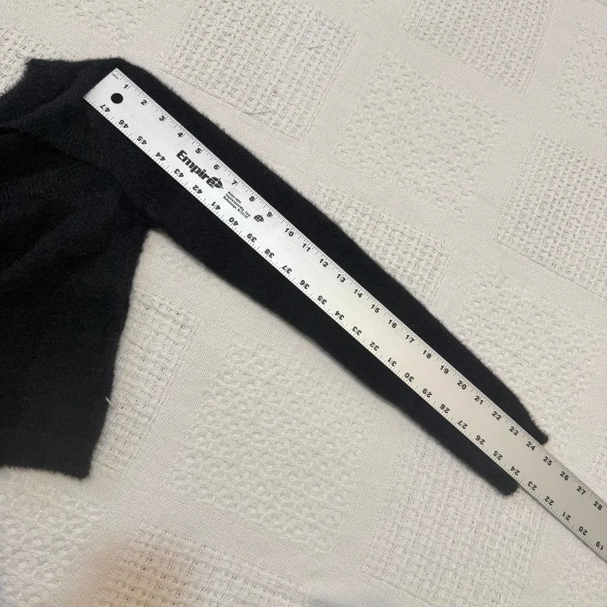 Goodnight Macaroon medium cutout fuzzy sweater top SP 2932 - Image 5