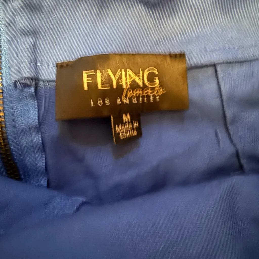 Flying Tomato  IT'S MY CALL WOVEN SKORT Cobalt Blue - Image 2