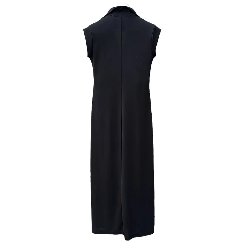 New York & Company maxi dress with slit Black - Image 6