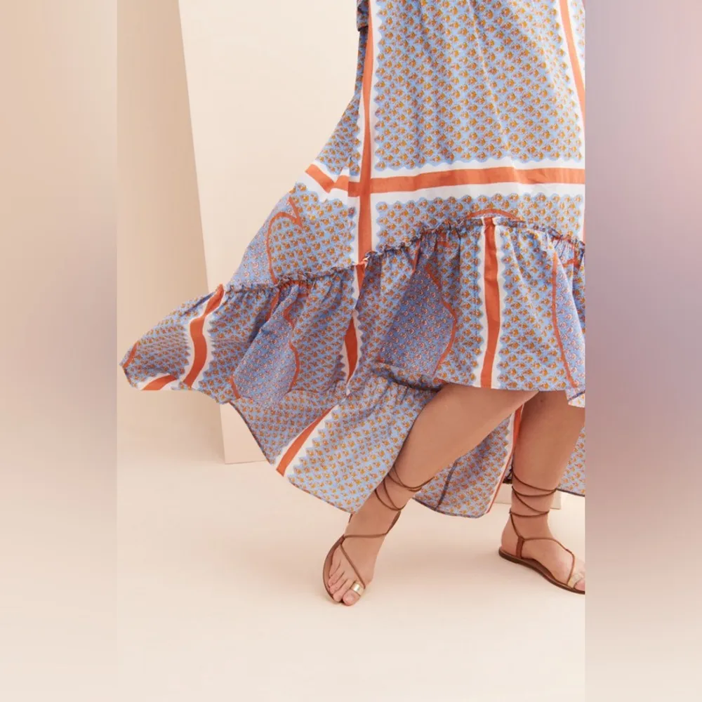 Antik Batik Gisele dress Blue Size M - Image 4