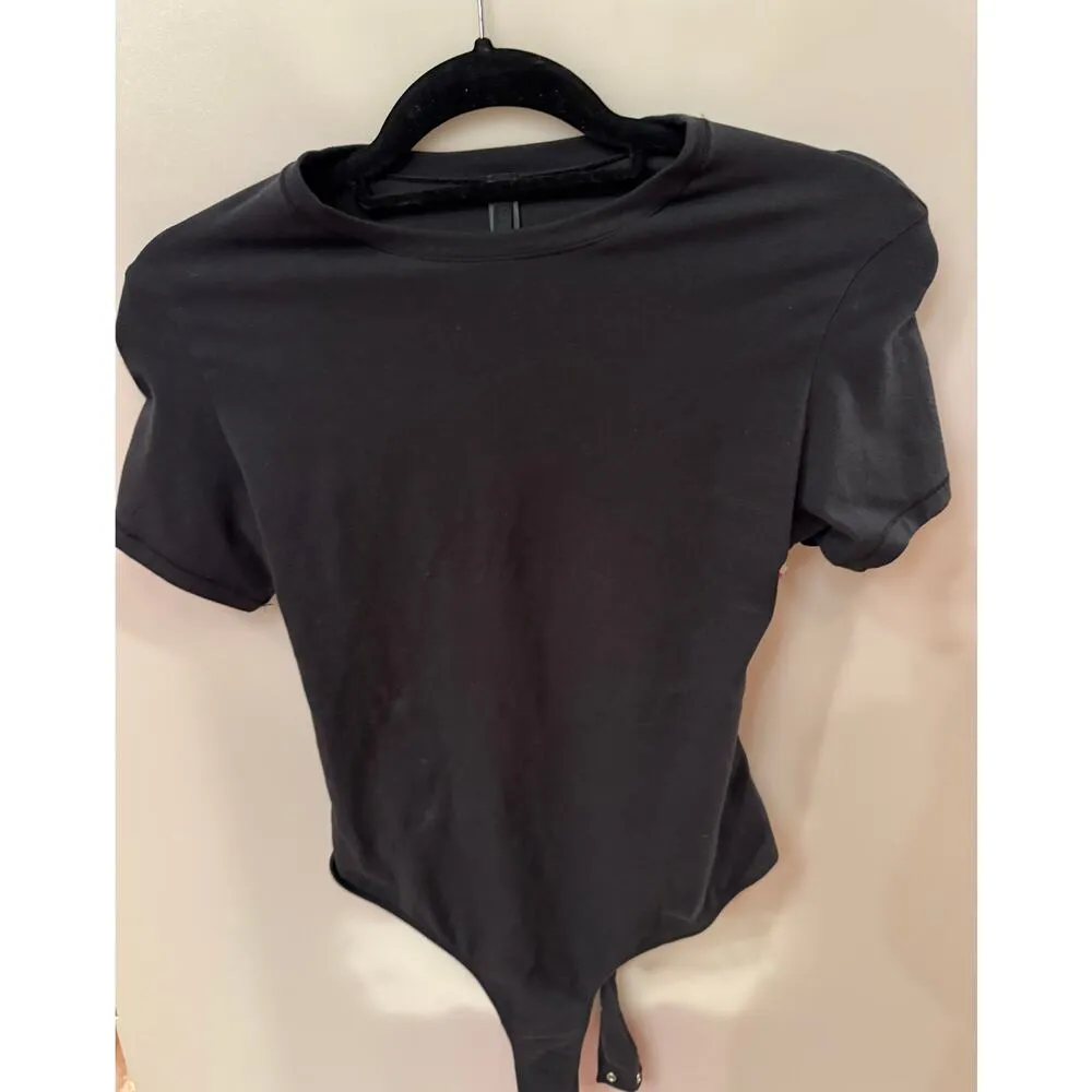 SKIMS COTTON JERSEY T-SHIRT
BODYSUIT | SOOT large NWOT - Image 5