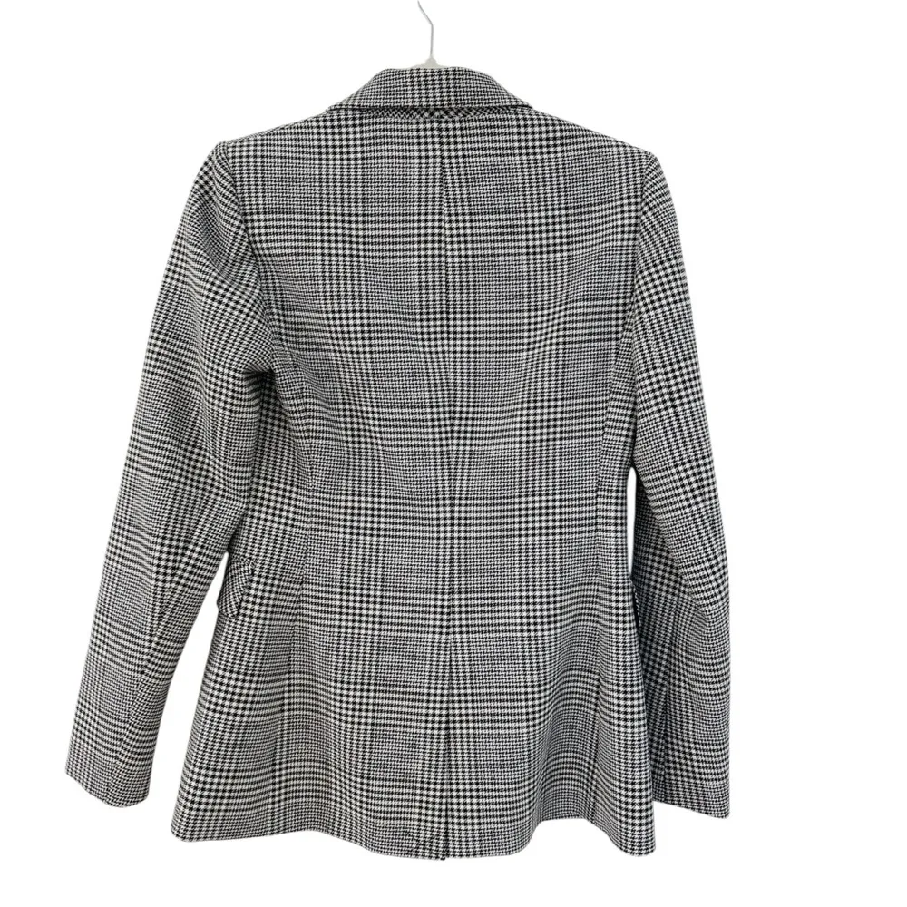 Alice + Olivia Macey One-Button Fitted Plaid Blazer NWOT - Image 3