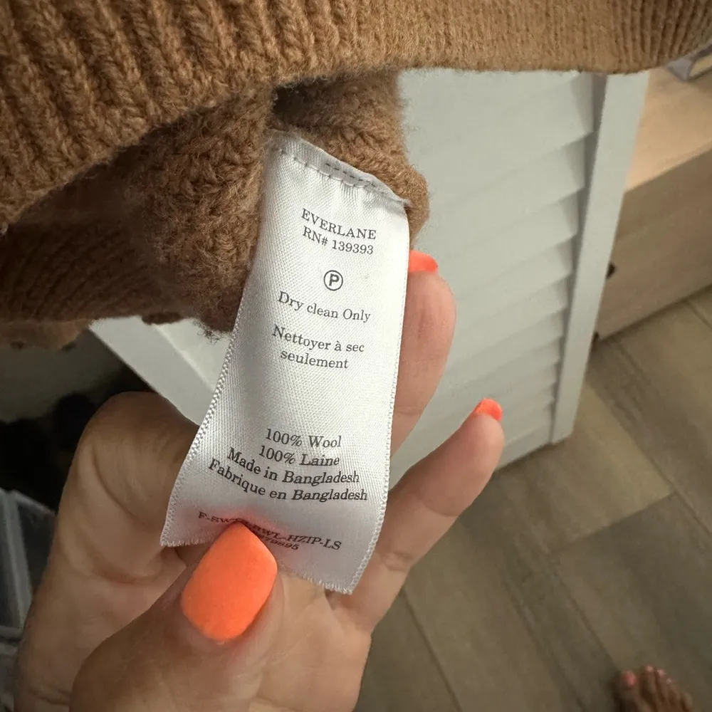 Everlane The Half-Zip Sweater in Luxe Marino - Image 5