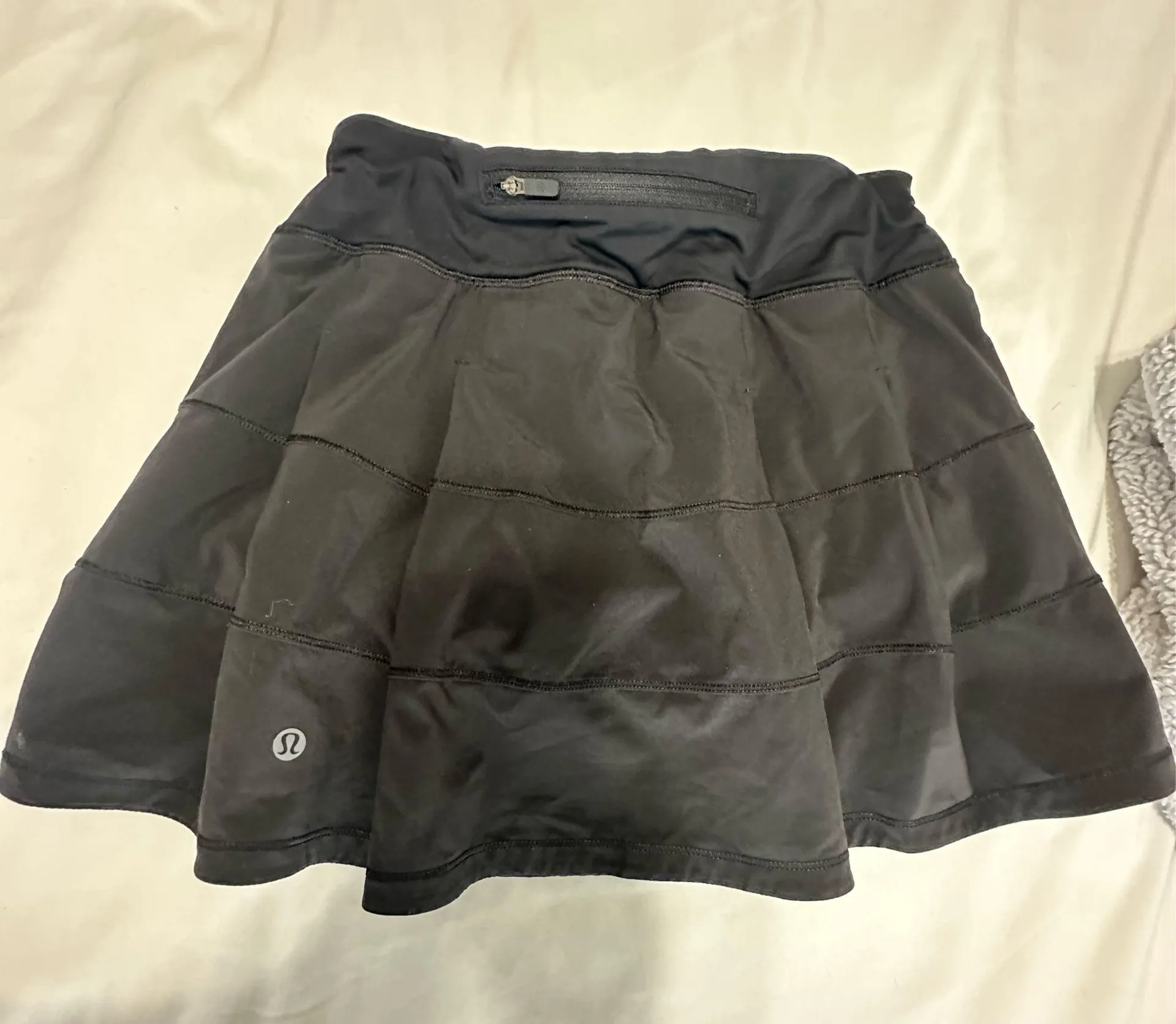 Lululemon Skirt Pace Rival Black 4 - Image 2
