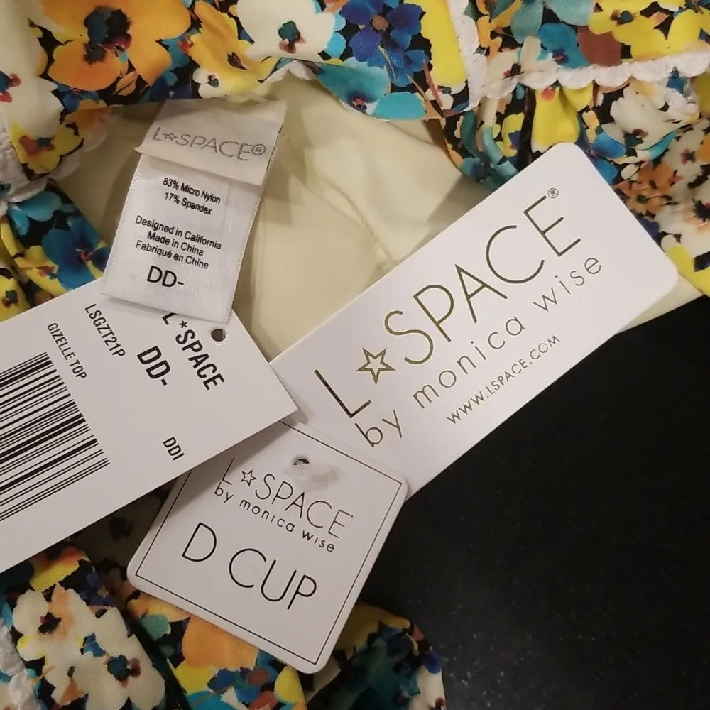 💕L*SPACE💕 Daisy Diamond Bikini Set DD-/L NWT - Image 15