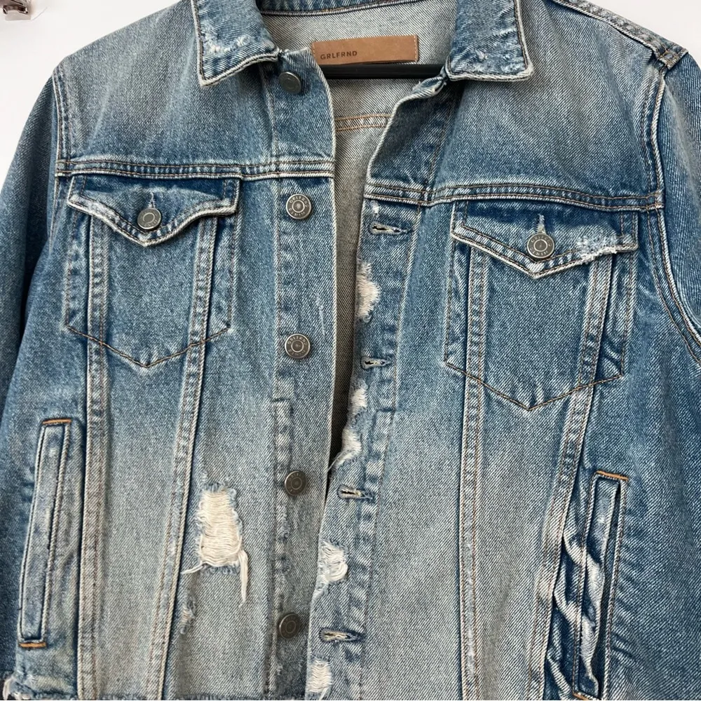 GRLFRND SMU  Denim Jean Jacket - Image 5