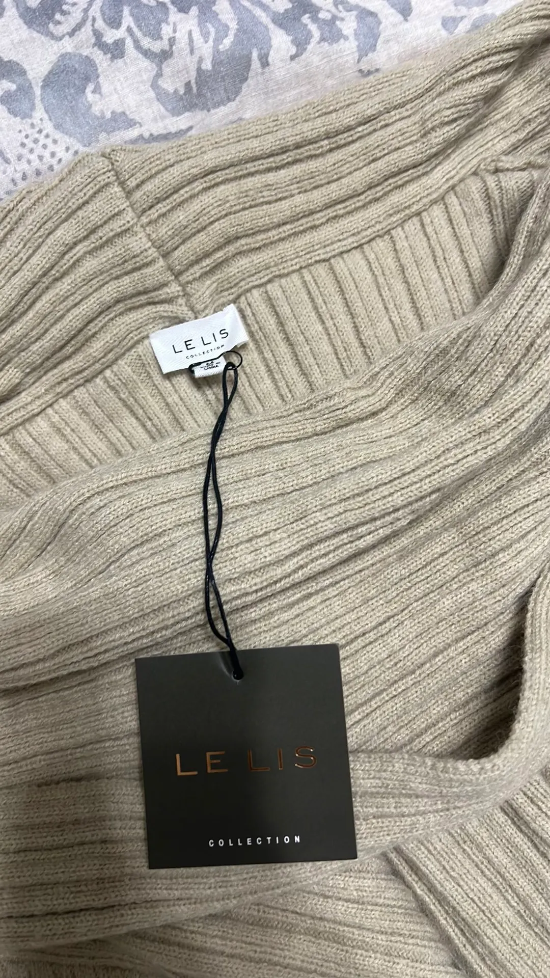 Off The Shoulder Sweater  - Image 3