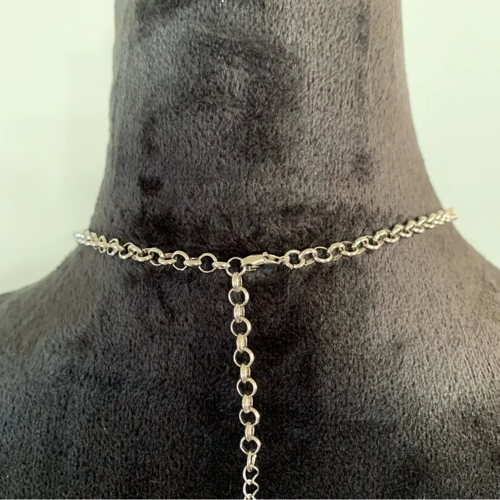 Bright Yellow Y2K Millennial Chunky Statement Necklace - Image 4