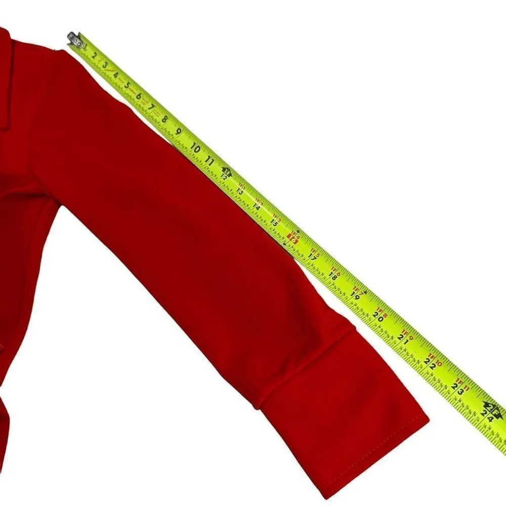 Vintage Red Casual Polyester Blazer Women’s Size 17/18 - Image 8