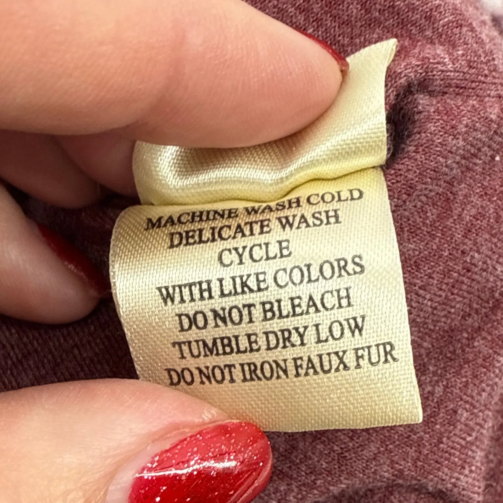 Dylan Los Angeles Teddy Sherpa Fleece Plaid 1/4 Zip Pullover Sweatshirt Large - Image 10