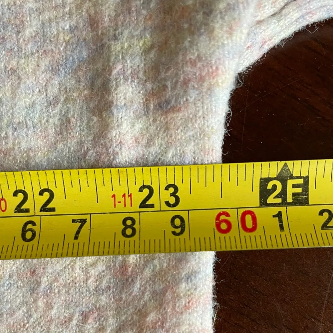 Democracy  Sweater Womens Medium Pullover High Cut Sides Beach - Image 5