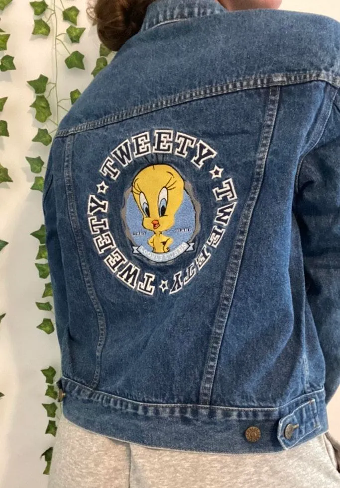 Tweety Bird Jean Jacket - Image 2