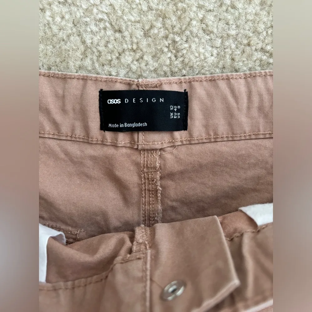 ASOS Shorts Women’s US 8 Tan Cargo - Image 2