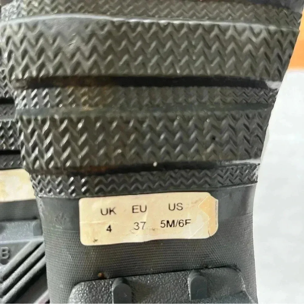 Hunter Original Gloss Tall Gray Rain Boots Size 5M 6F US.  37 - Image 8