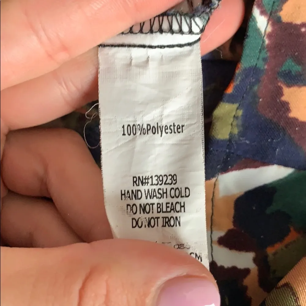 Do + Be spotted pattern mock turtle neck blouse! - Image 3