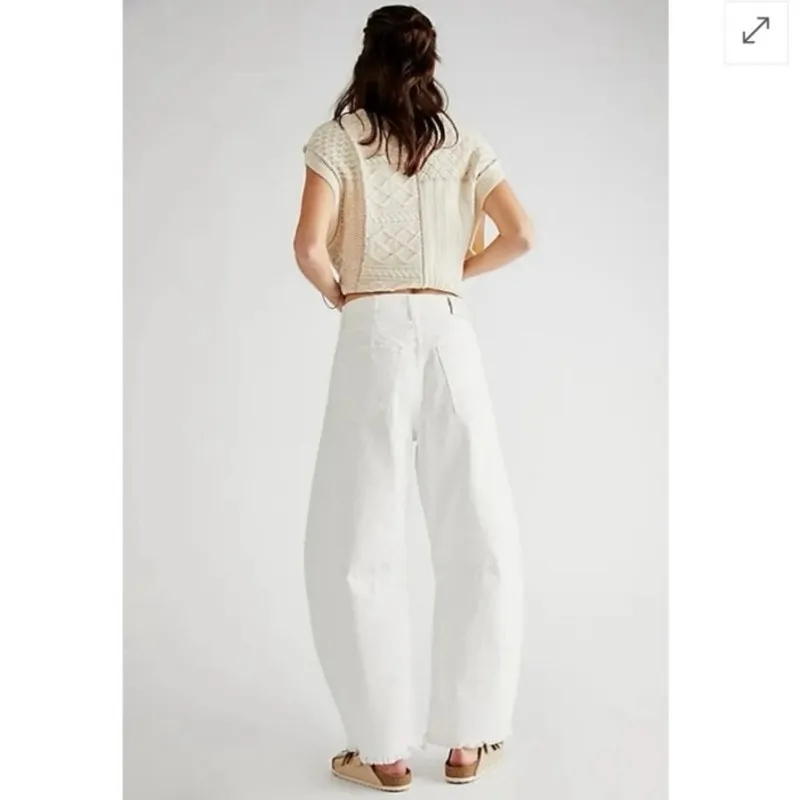 Citizens of Humanity Horseshoe Jeans in Jicama (White) Size 32 Style 1972-1248 - Image 2