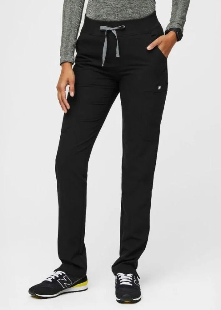 FIGS  Women's TW2000R Size S Black Yola Skinny Scrub Pants EUC - Image 12