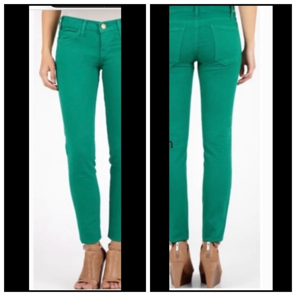 Current/Elliot The Ankle Skinny Ultramarine Green size 26 Jeans - Image 2