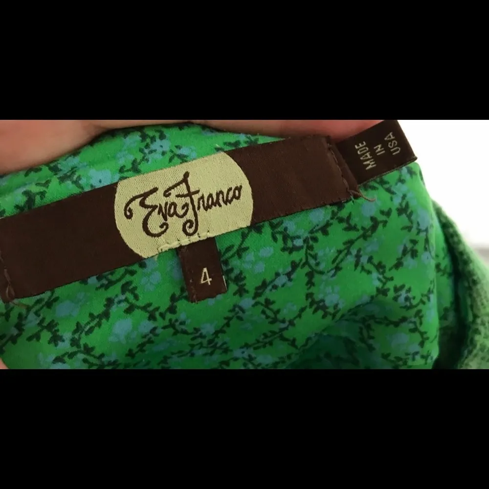 Anthro, Eva Franco Dreaming in Green Woven Skirt - Image 7