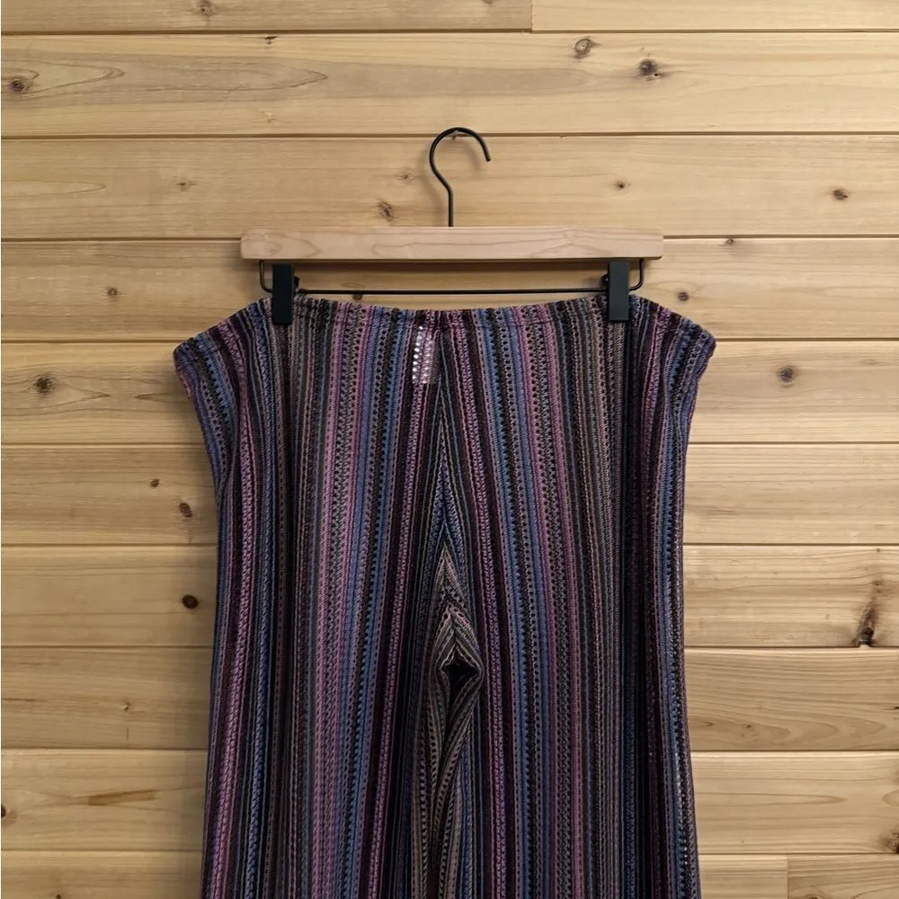 Becca Size Medium Split Leg Swim Coverup Drawstring Waistband Pants - Image 7