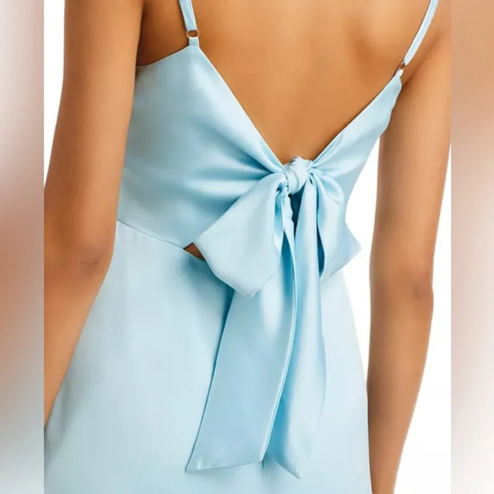 Bloomingdale’s Aqua Formal Fit & Flare Gown in Cool Blue, Size 10 New w/Tag $268 Blue - Image 4