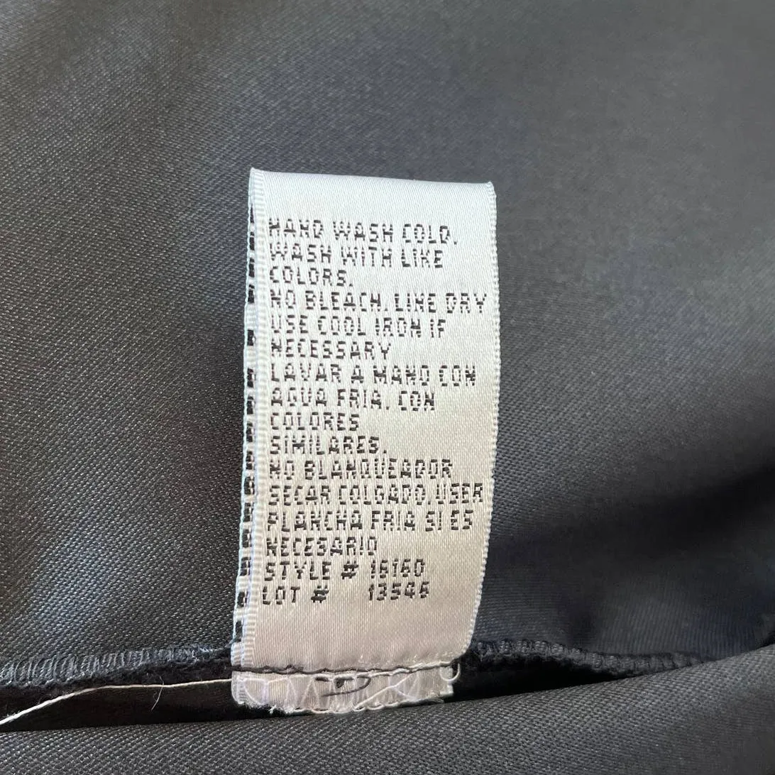 Vintage Dawn Joy 90s Sheath Dress 9/10 Goth Floral Glitter Midi Y2K Whimsigoth Black Size undefined - Image 10