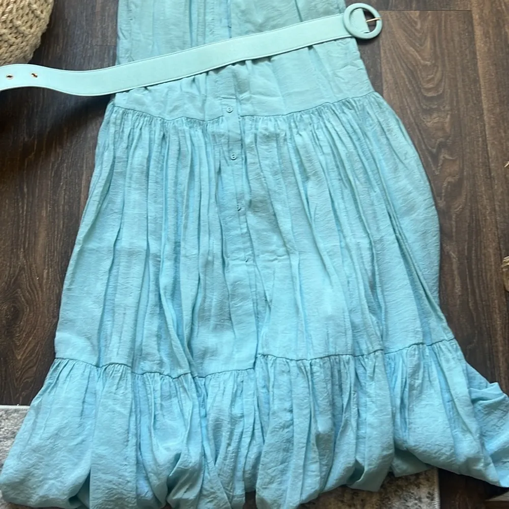 ELLIAT BLUE DRESS with Belt - Image 2